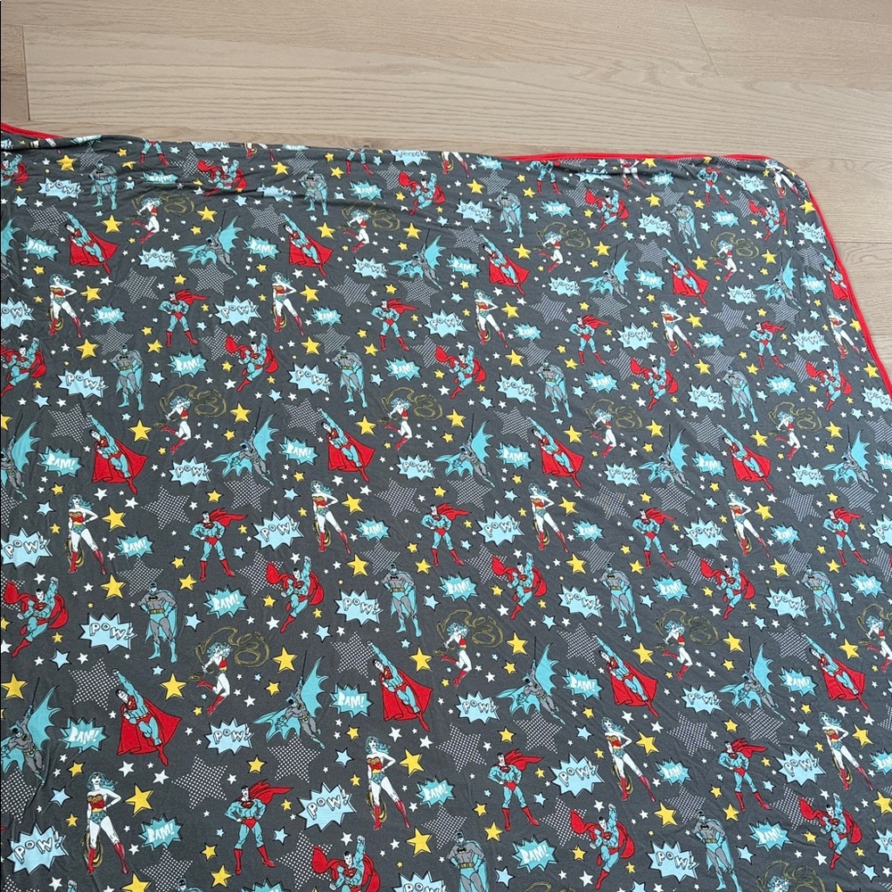 Little Sleepies Justice League Large Cloud Blanket